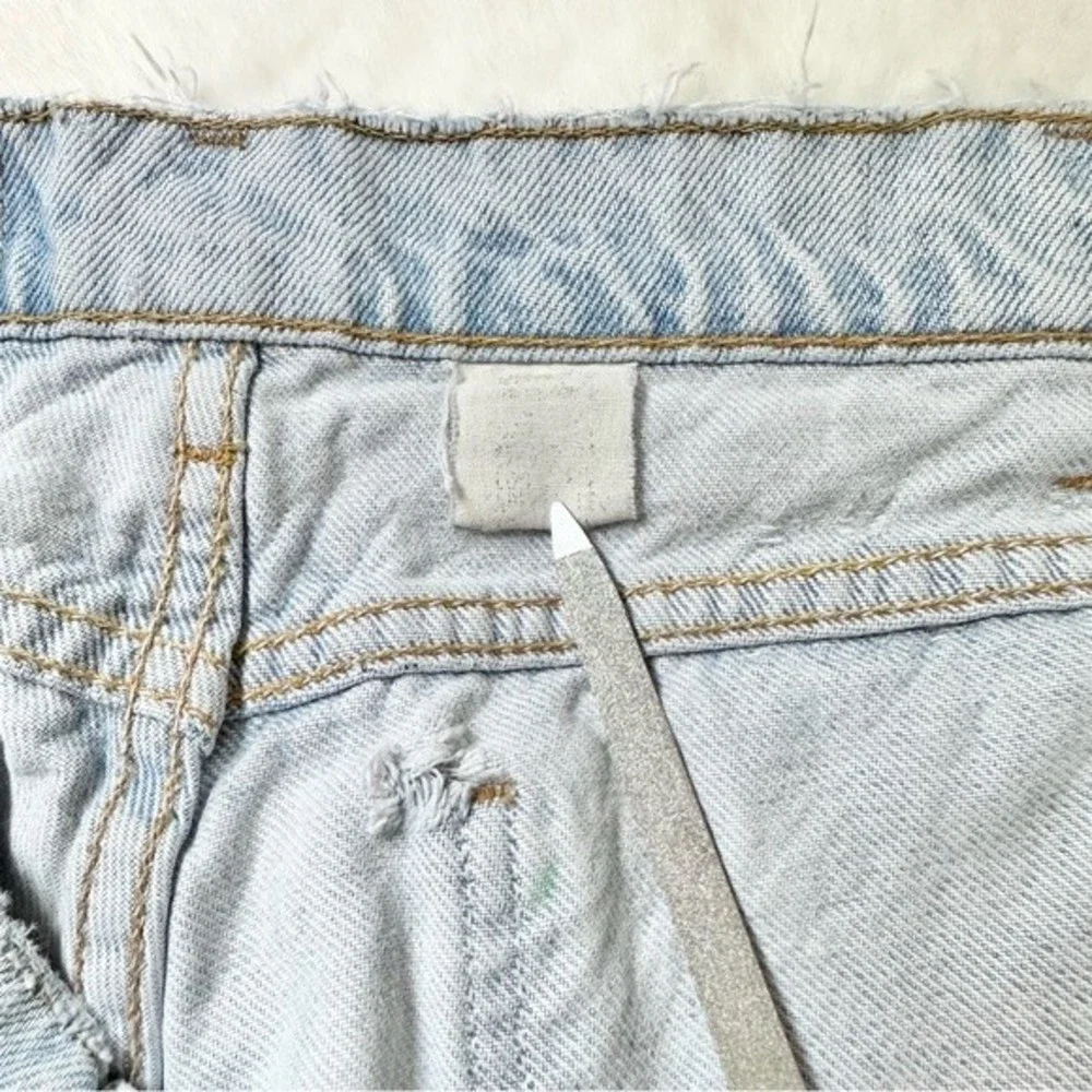 LEVI’S | Orange Tab Vintage Destroyed 560 Jean Shorts/Jorts Sz 29 Custom Cut Off - Picture 10 of 10